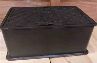 一体型ダクタイル鋳鉄製水道メーターボックス